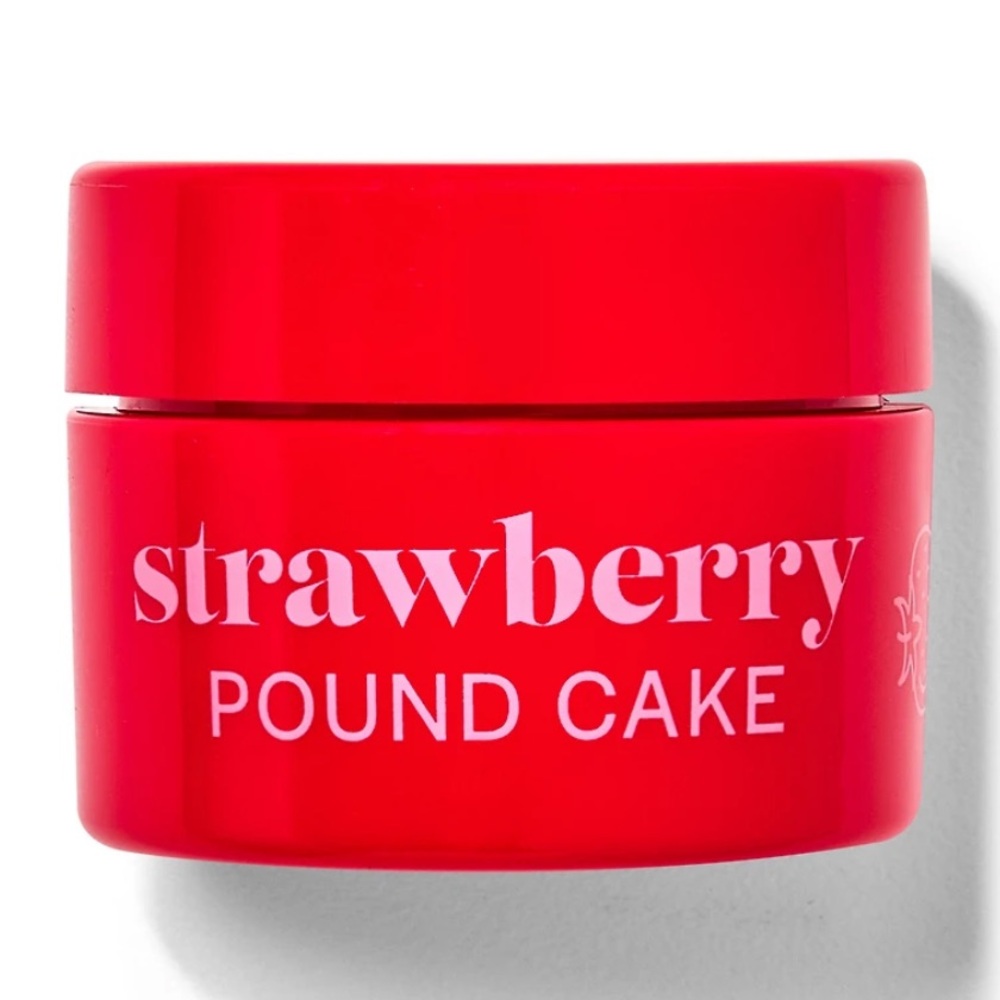 Bath & Body Works Strawberry Poundcake Exfoliating Lip Scrub NEW SEALED - Picture 2 of 3